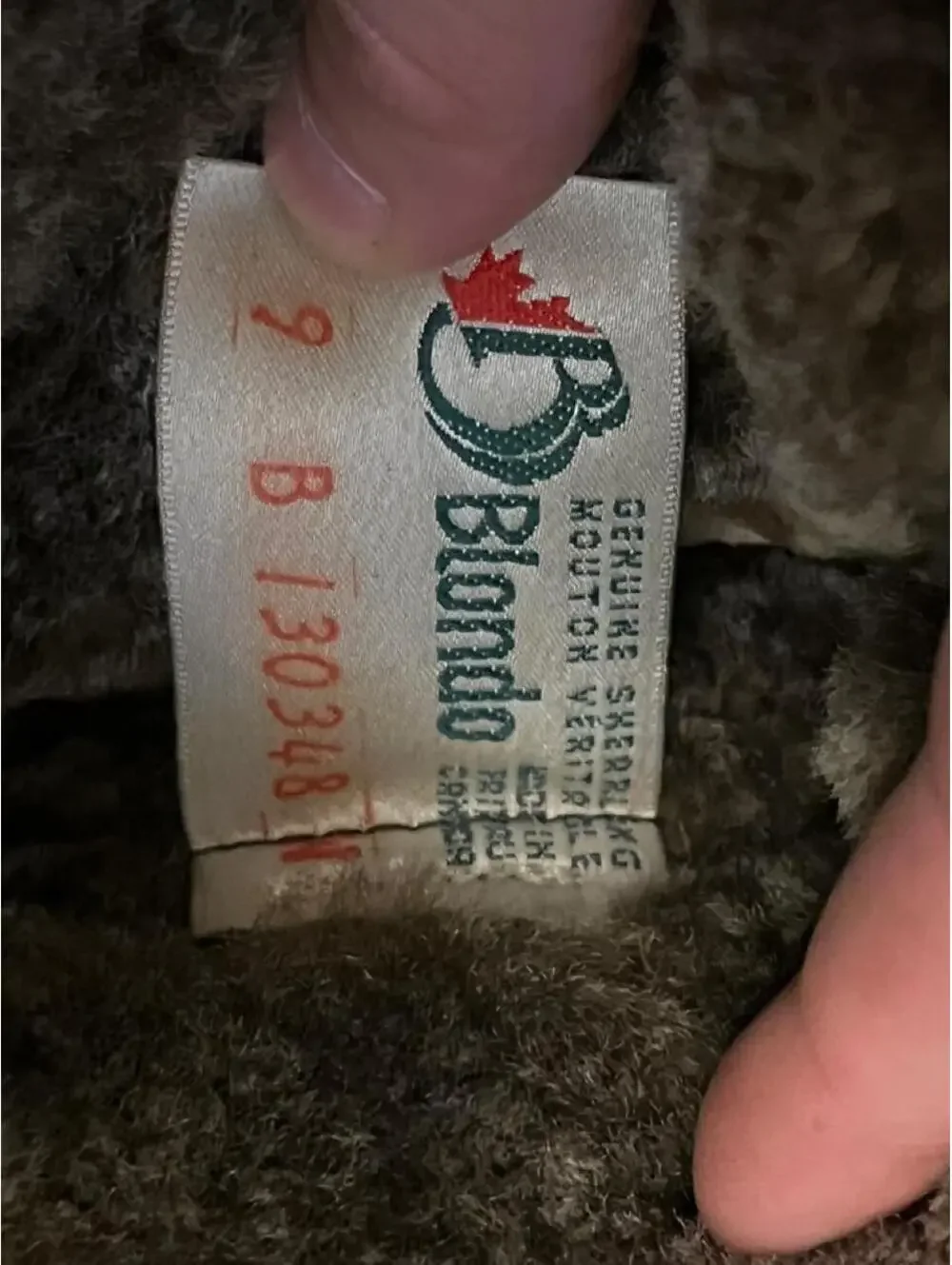 Blondo vintage black